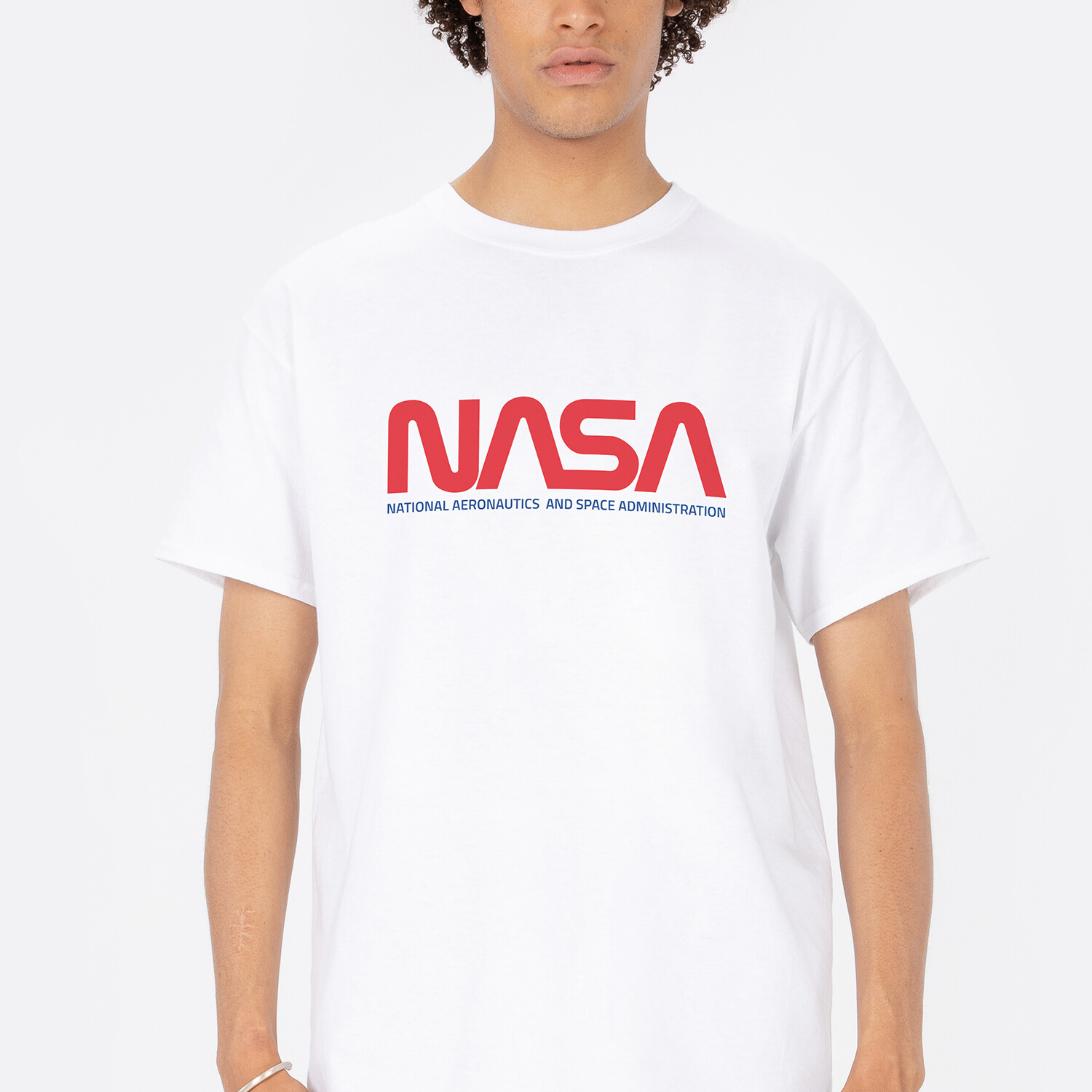 Red NASA Worm Definition T-Shirt // White (2X-Large) - RAD.co PERMANENT ...