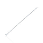 18K White Gold Diamond Bracelet // 9" // Pre-Owned