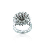 14K White Gold Diamond Ring // Ring Size: 7 // Pre-Owned