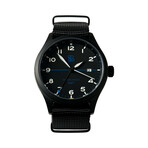 S&B Watches Springfielf GMT Thin Blue Line Edition Quartz // SPR204