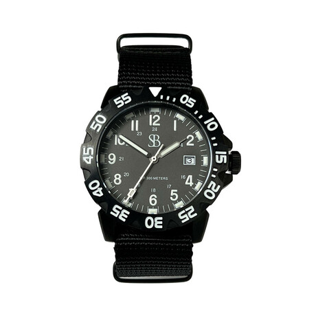 S&B Watches SANS-13 Gray Tactical Sport Quartz // SAN202