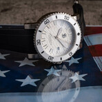 S&B Watches Atlantis Sport White Dive Quartz // ATLS103