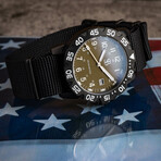 S&B Watches SANS-13 Green Tactical Sport Quartz // SAN203