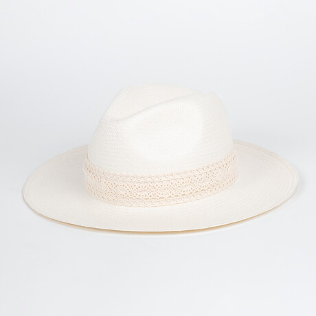 Classic Hat Lace Edition // White (S)
