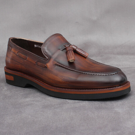 Lamastu Dress Shoes // Tobacco (Euro: 40)