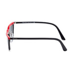 Women's PR20VS-1AB5O056 Sunglasses // Red + Black + Gray