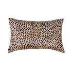 Torino Togo Cowhide Pillow // 12" X 20" (Leopard)