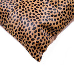 Torino Togo Quattro Pillow // 18" X 18" (Cheetah)