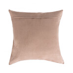 Torino S & P Cowhide Pillow // 18" X 18" (S&P Brown/White)