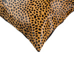2-Pack Torino Togo Cowhide Pillow // 18" X 18" (Leopard)