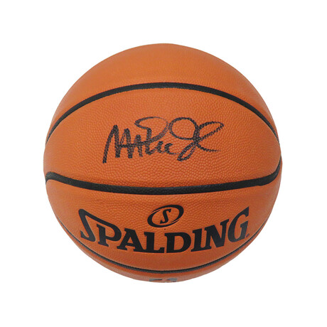 Magic Johnson // Signed Spalding Game Series Replica NBA Basketball