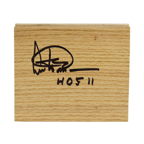 Artis Gilmore // Signed 5x6 Floor Piece // "HOF'11" Inscription