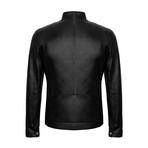 Bennett Leather Jacket // Black (S)