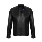 Bennett Leather Jacket // Black (S)