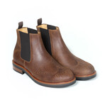 Positano Chelsea Suede Boot // Café (US: 9.5)