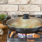 Lodge 12" Cast Iron Everyday Chef Pan + Lid