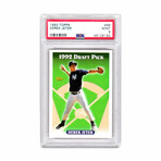 Derek Jeter (New York Yankees) // 1993 Topps Baseball #98 RC Rookie Card // PSA 9 MINT