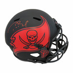 Tom Brady // Tampa Bay Buccaneers // Signed Eclipse Riddell Full Size Speed Replica Helmet (Fanatics)