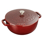 Essential French Oven + Lilly Lid // 3.75 qt. (Dark Blue)
