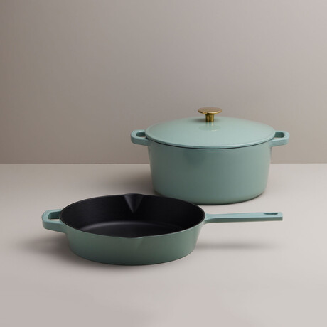Milo By Kana // 3-Piece Cookware Set // Eucalyptus