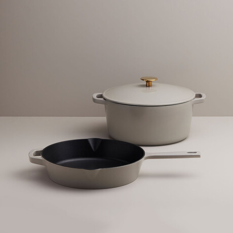 Milo By Kana // 3-Piece Cookware Set // Pebble