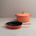Milo By Kana // 3-Piece Cookware Set // Fresh Terracotta