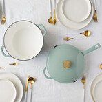 Milo By Kana // 3-Piece Cookware Set // Eucalyptus