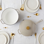 Milo By Kana // 3-Piece Cookware Set // Pebble