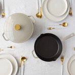 Milo By Kana // 3-Piece Cookware Set // Pebble