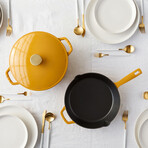 Milo By Kana // 3-Piece Cookware Set // Dijon