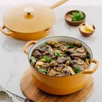 Milo By Kana // 3-Piece Cookware Set // Dijon