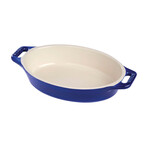 Oval Baking Dish // 11" (Dark Blue)