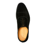 Clinton Cap-Toe Oxford // Black Suede (US: 10)