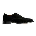 Clinton Cap-Toe Oxford // Black Suede (US: 10)