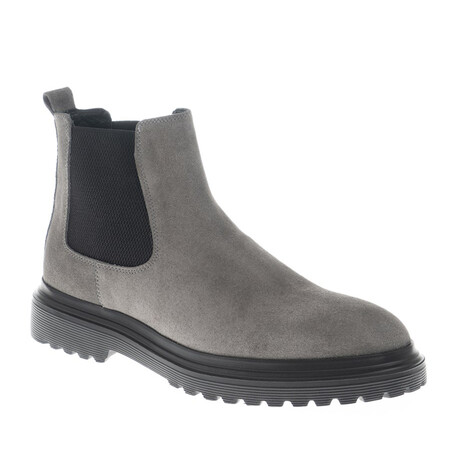 Luke Chelsea Suede Boots // Gray (Euro: 39)