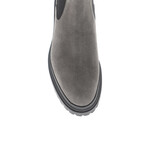 Luke Chelsea Suede Boots // Gray (Euro: 40)
