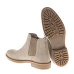 Lucas Suede Leather Chelsea Boots // Beige (Euro: 40)