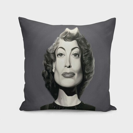 Joan Crawford (14"H x 14"W)