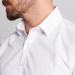 Octavio Hidden Button Shirt // White (XL)