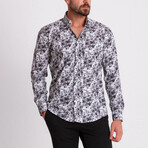 Emmett Shirt // White + Black (L)