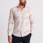 Winston Shirt // White + Dark Yellow (L)