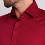 Lewis Shirt // Claret Red (M)