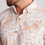 Winston Shirt // White + Dark Yellow (L)