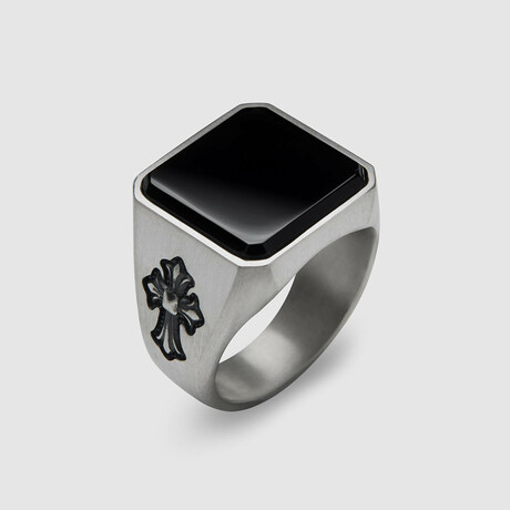 Signet Onyx Ring No.5 (5.5)