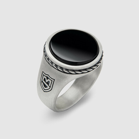 Signet Onyx Ring No.4 (5.5)