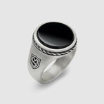 Signet Onyx Ring No.4 (8.5)