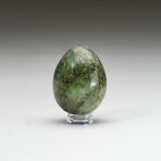 Genuine Polished Labradorite Egg with Acrylic Display Stand