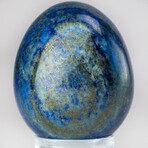 Polished Lapis Lazuli Egg With Acrylic Display Stand