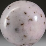 Genuine Polished Pink Opal Sphere with Acrylic Display Stand