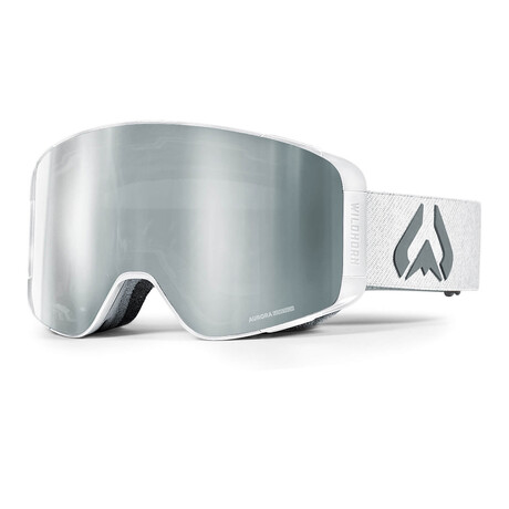 Pipeline Snow Goggles // Arctic White Silver